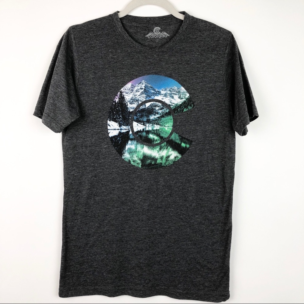 Colorado Limited Logo Tee Shirt Mountains
